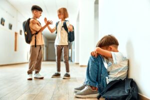 Children Learning In A School Classroom