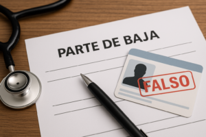 Falsificación de bajas médicas: Qué es y qué consecuencias tiene